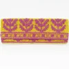 Beaded Clutch- Marigold Yellow