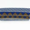 Beaded Clutch- Mezcal Blue Gold