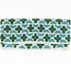 Beaded Clutch- Veranda Blue Green
