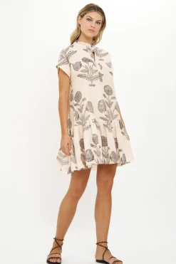 Cap Sleeve Mini- Samba Black