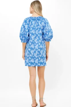 Embroidered Button Mini- Pretoria Navy
