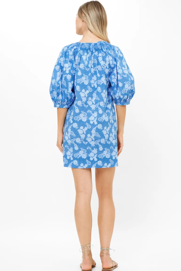 Embroidered Button Mini- Pretoria Navy