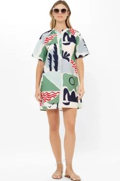 Pocket Dress- Riviera Sage