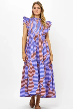Scallop Pintuck Maxi- Haring Peri