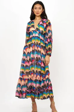 Tie Back Maxi- Venice Blue