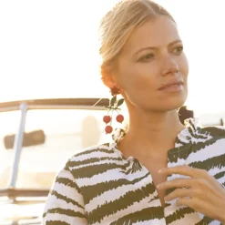 Tobago Earrings- Green