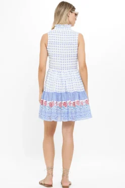 Yoke Dress- Borrego Navy